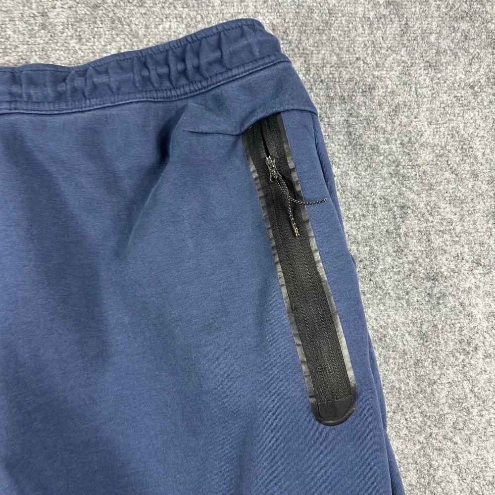 Nike Tech Fleece Joggers Mens XXL Blue CU4495-410 Tapered Sweatpants Athletic